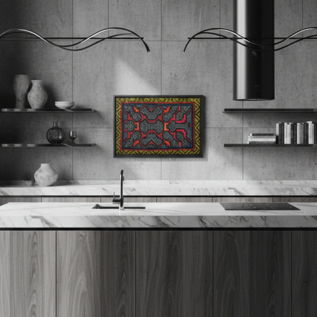 NII SHINAN - Shipibo Canvas Wall Art